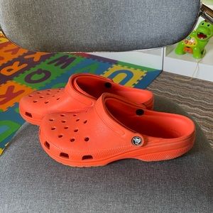 Unisex Orange Crocs